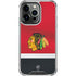 NHL Chicago Blackhawks Jersey iPhone 16 Pro Clear Case